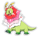 MeganiumHappy custom emote from 🏆 Champions Frontier
