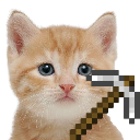 Cat_With_A_Minecraft_Iron_Pick custom emote from 𝑻𝑨𝑮 𝑪𝑹𝑨𝑭𝑻 🔮