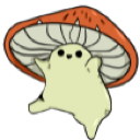 shroomuppsie custom emote - caleb stickers
