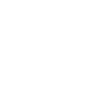 Hashtag symbol rendered in a simple white pixel art style against a black background.