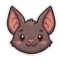 bat Discord sticker from Legendary Fort