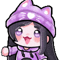 Lunitameowdance animated Discord emote from 🦄🌸Gatos Cósmicos🌸🦄