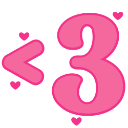 heart Discord sticker from Replay 18+