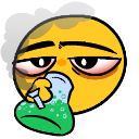 stoned Discord Emoji from The mycelium