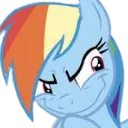 RD_Smirk custom emote - MLP Pear Butter Cottage