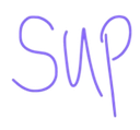 SUP Discord sticker from The Content Cave🛖