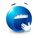 bluemoji_yawn custom emote | BDRP I Border Roleplay