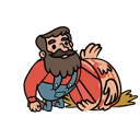 Comrade_Diggingpotatoes animated GIF emoji | AdVenture Communist