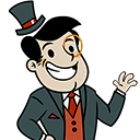 wave custom emote from AdVenture Capitalist