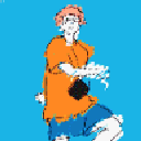 Hell_yah animated emote from Tokyo Jujutsu high