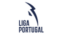 Liga Portugal logo featuring a stylized lightning bolt shape over the text.