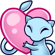 MewHeart custom emote | 🏆 Champions Frontier