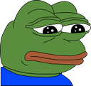 PepeSad Discord sticker - Absolute Fansub