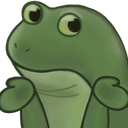 frog_shrug Discord sticker - The Lumberyard™