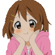 YuiExcited animated GIF emoji | Anime Sekai