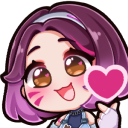 DvaHeart Discord sticker | Nep jr's server