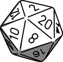 d20 Discord Emoji - Mirror Universe