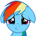 rainbowdashsad custom emote | mrrp