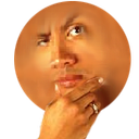 thinkrock Discord sticker from No-Sell Jobbers🤼