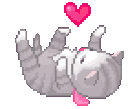 a_kittyplay animated Discord emote from Tambayan Ave.