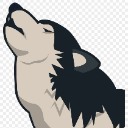 63636848_openwolfhowlingemojipng custom emote from 🌴 ✨   U T O P I A   ✨ 🌴