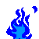 fire_vz_blue_fire animated GIF emoji - ⊱༒✩🕸 AXP™ 🕸✧༒⊰ ✗ Dating ~ Chill ~ Hangout ~ Nitro ~ Fun