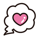 bubbleheart Discord sticker from Blume-ing Garden