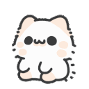 myaowlcat_blusheart animated Discord emote from Heart.exe