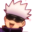 gojo_happy Discord sticker from 𝓝𝓲𝓰𝓱𝓽𝓯𝓪𝓵𝓵