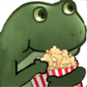 worry_popcorn Discord sticker from 10 Sets Of Failure🏋🏽