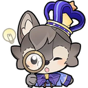 investigating Discord sticker - Curatorium of Secrets