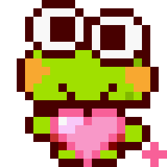 keropixelheart animated emote - Dane's Cove