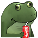 p_cola custom emote from Unsupervised Adults ¹⁸⁺