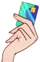 TakeMyMoney Discord sticker - The Advanced Nurturing High School
