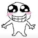 cutie_grin custom emote | Besties Community