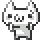 CatListening animated GIF emoji from District 20