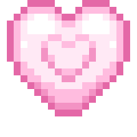 lightpinkpixelheart animated GIF emoji | ห้องเลี้ยงแมวของมิส
