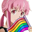 YunoPride custom emote from Yuno's Basement