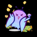 CelebratoryCicadaezgif animated Discord emote | Cicada