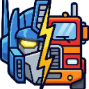 Transformer Discord sticker | Glitching Neon Code Tier 7