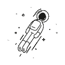 3AstronautInSpace animated Discord emote from ☆𝕊𝕥𝕒𝕣𝕝𝕚𝕘𝕙𝕥 𝕀𝕟𝕟☆