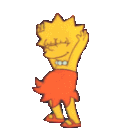 dancing_lisa animated emote from Toad's Lounge