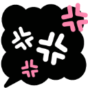 pinkangry_nf2u custom emote - /Yozakura #400