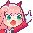 Akusu_middlefinger Discord Emoji from eCafe 🌸 |  Indian Discord Server・Hangout・Guild Tag ・ Chilling・Voice Chat・Gaming ・India