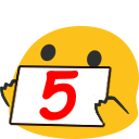 number5 Discord Emoji from (っ◔◡◔)っ ♥ Infinity Hub ♥™