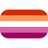 flag_lesbian Discord sticker from ✰Queer Hangout ✰