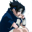 sasukeThink Discord Emoji from BLUE VORTEX