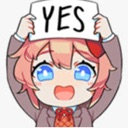 Yes Discord sticker from 𝓣𝓱𝓮 𝓛𝓞𝓤𝓝𝓖𝓔