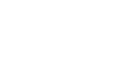 A white, rounded infinity-like symbol centered on a black background.