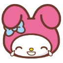 mymelodylaughs_mini Discord sticker from ✧      ₍ᐢ. .ᐢ₎   𓏽   mini  cαƒe 𓂃 ❀  active ⋆ gws ⋆ guilds ⋆ icons ⋆ events ⋆ gaming ⋆ art ⋆ scl